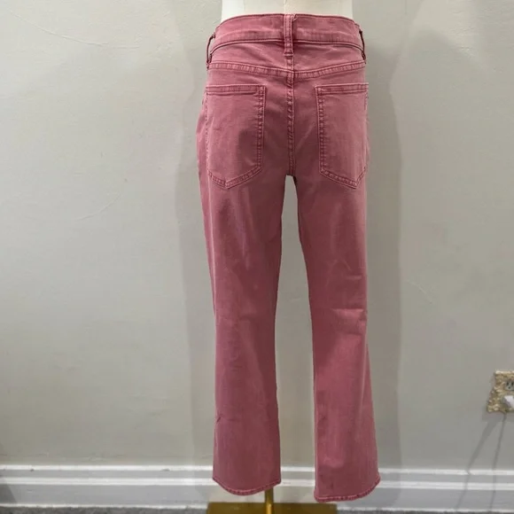 🌸 Tory Burch Pink Skinny Dusty Rose Jeans – Size 30 - Picture 3 of 16